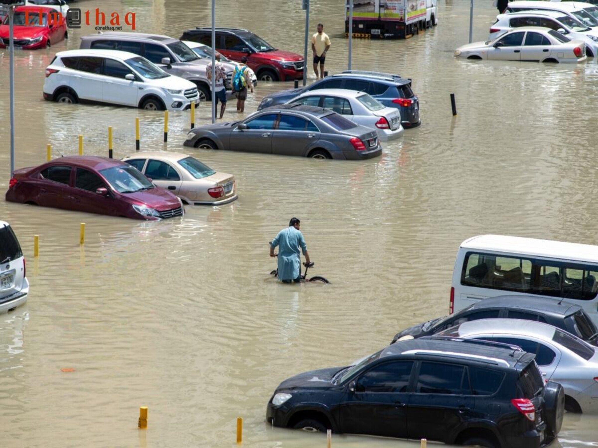 UAE: Rain-Damaged Cars Enter the Market for Sale After Recent Floods